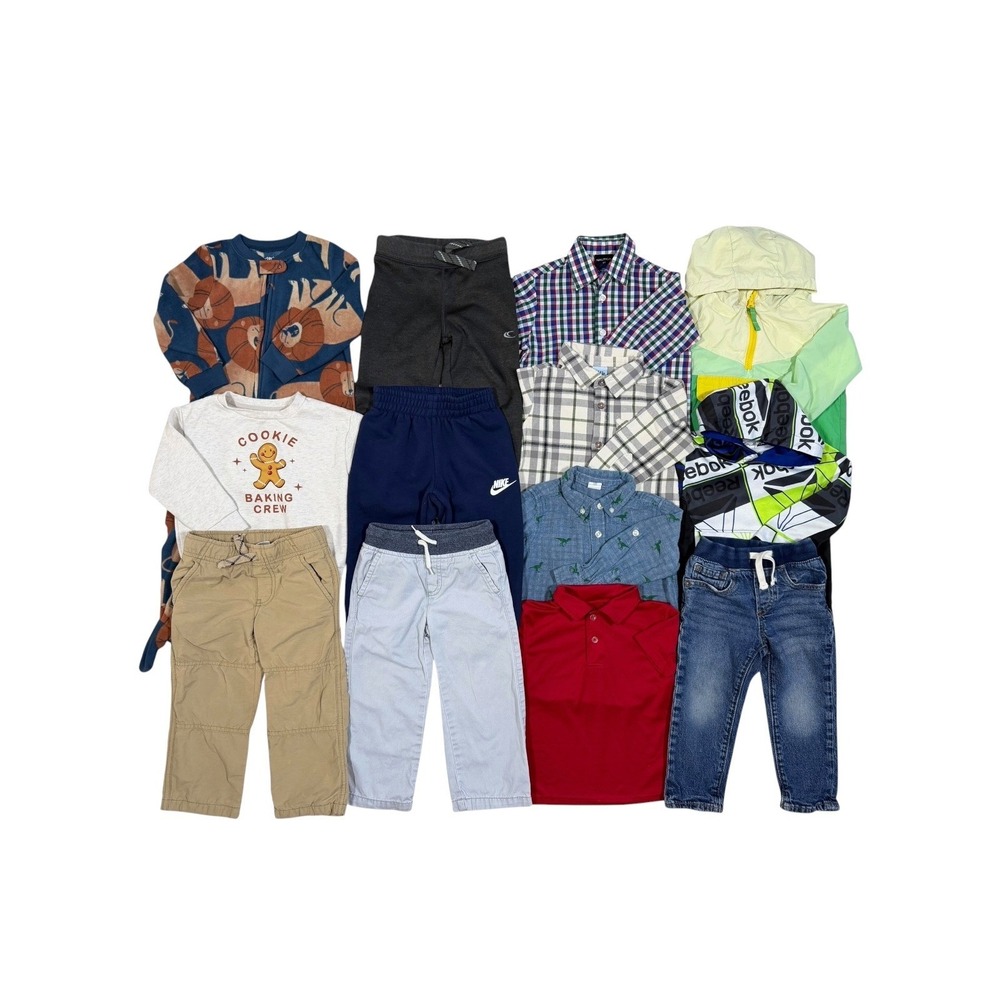 Boys Size 2T Clothing Lot Nike Gap Gymboree Reebok Carters Nautica 13pc Bundle